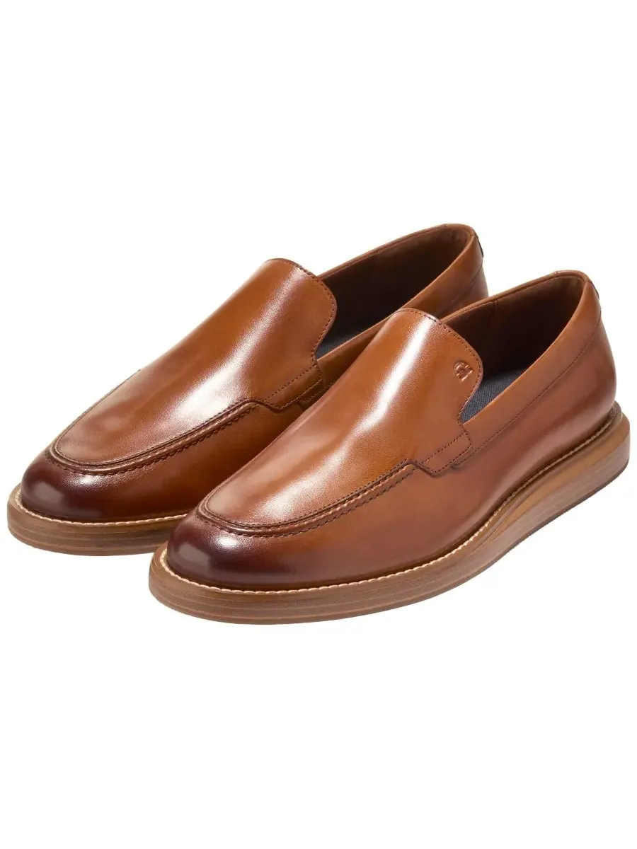 Мужские венецианские лоферы в неоклассическом стиле Cole Haan — изображение 9 из 9, бежевый