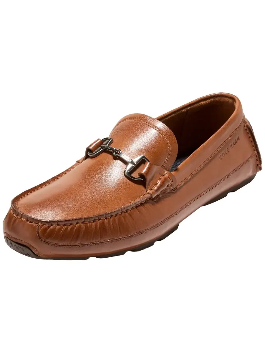 Cole Haan Мужские мокасины Hutchison Grand Bit — изображение 6 из 9, бежевый
