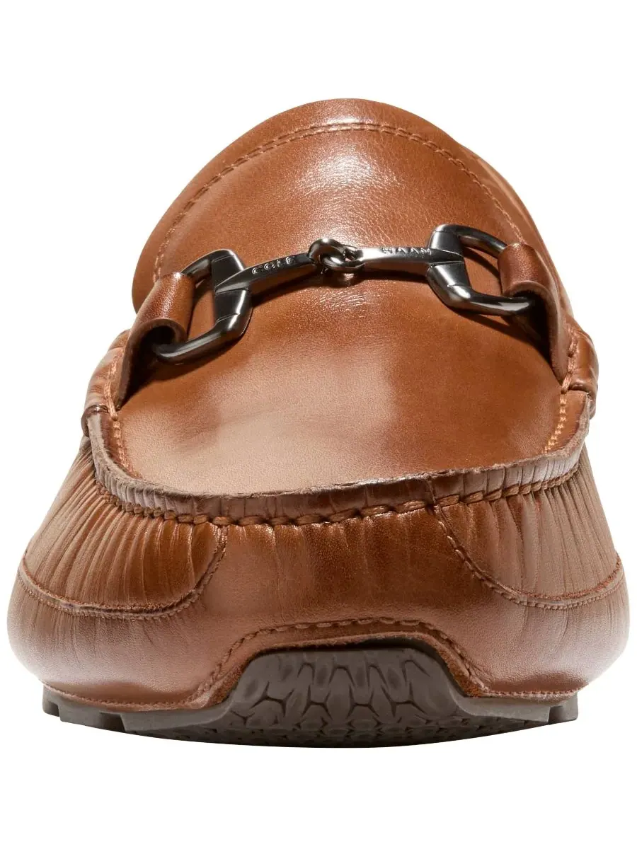 Cole Haan Мужские мокасины Hutchison Grand Bit — изображение 7 из 9, бежевый