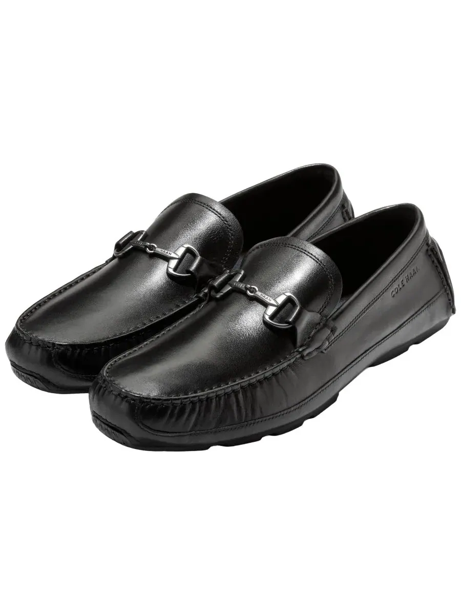 Cole Haan Мужские мокасины Hutchison Grand Bit — изображение 8 из 9, черный