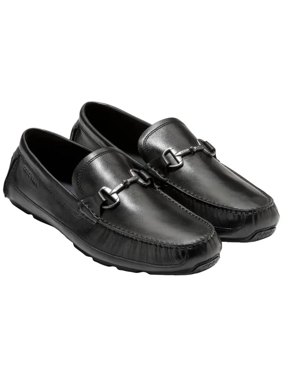 Cole Haan Мужские мокасины Hutchison Grand Bit — изображение 9 из 9, черный