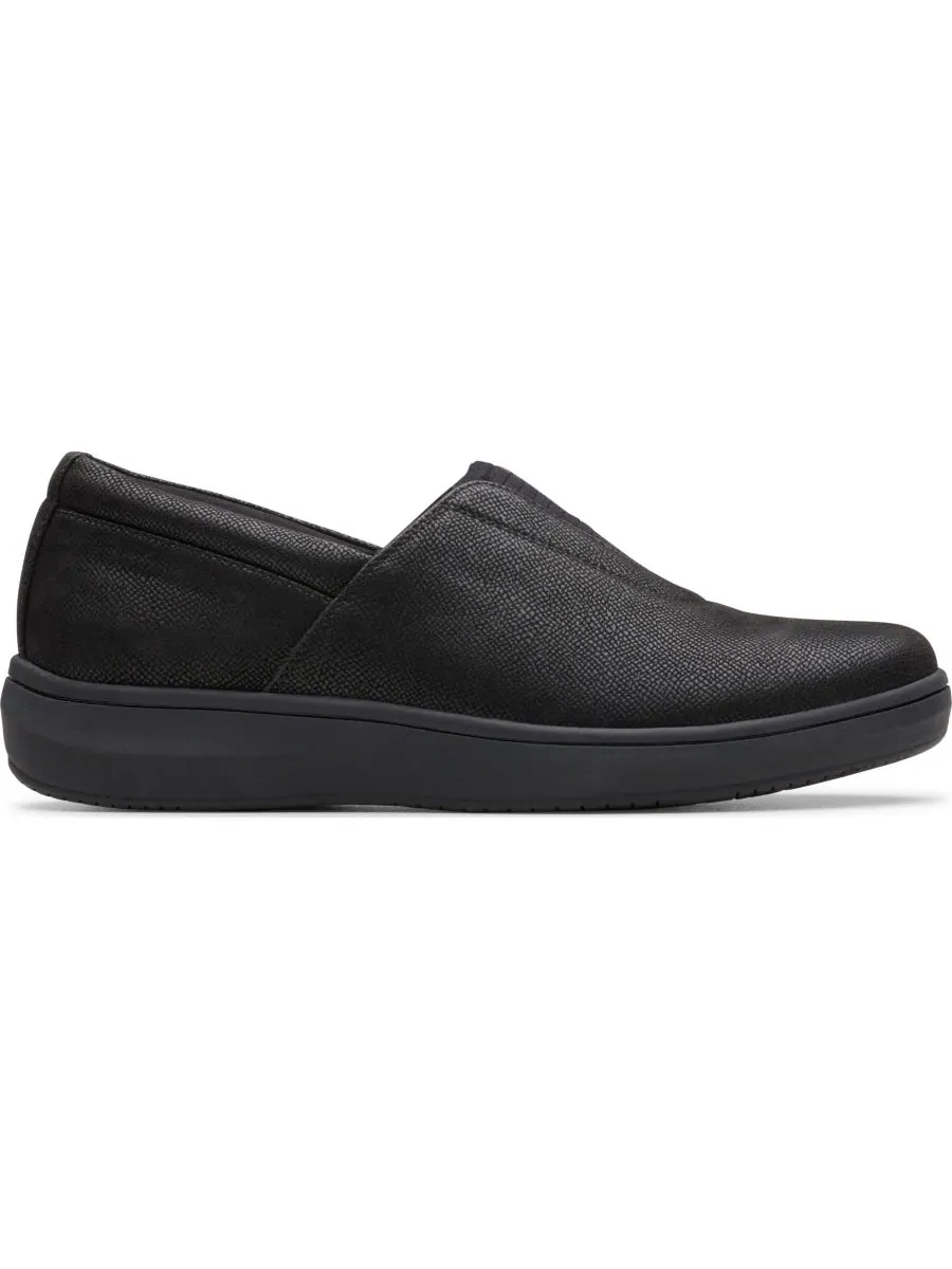 Туфли женские Clarks Cloudsteppers Breeze Sky Ria, текстиль — изображение 2 из 5, черный