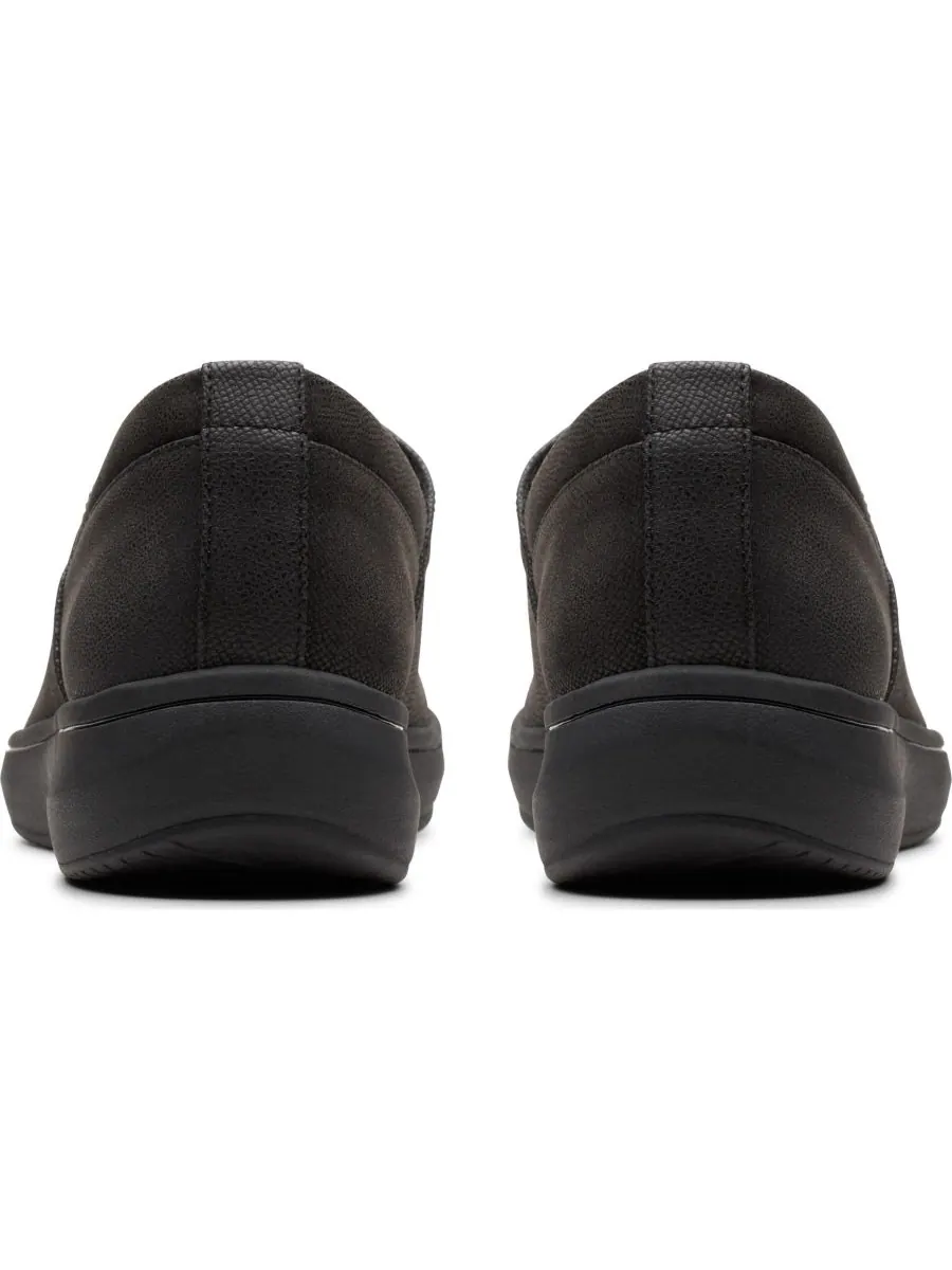 Туфли женские Clarks Cloudsteppers Breeze Sky Ria, текстиль — изображение 3 из 5, черный