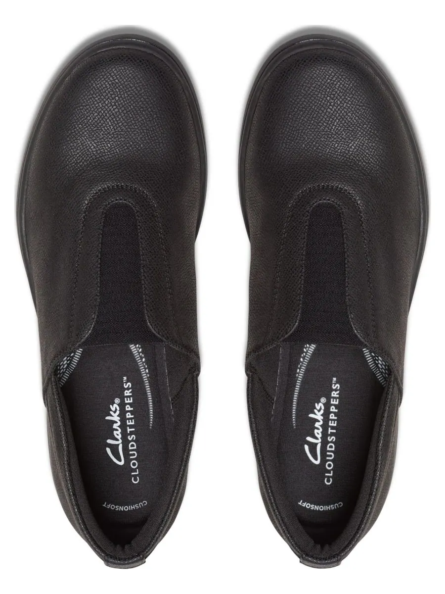 Туфли женские Clarks Cloudsteppers Breeze Sky Ria, текстиль — изображение 4 из 5, черный