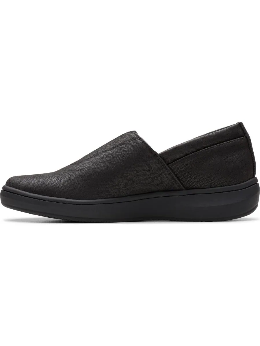 Туфли женские Clarks Cloudsteppers Breeze Sky Ria, текстиль — изображение 5 из 5, черный