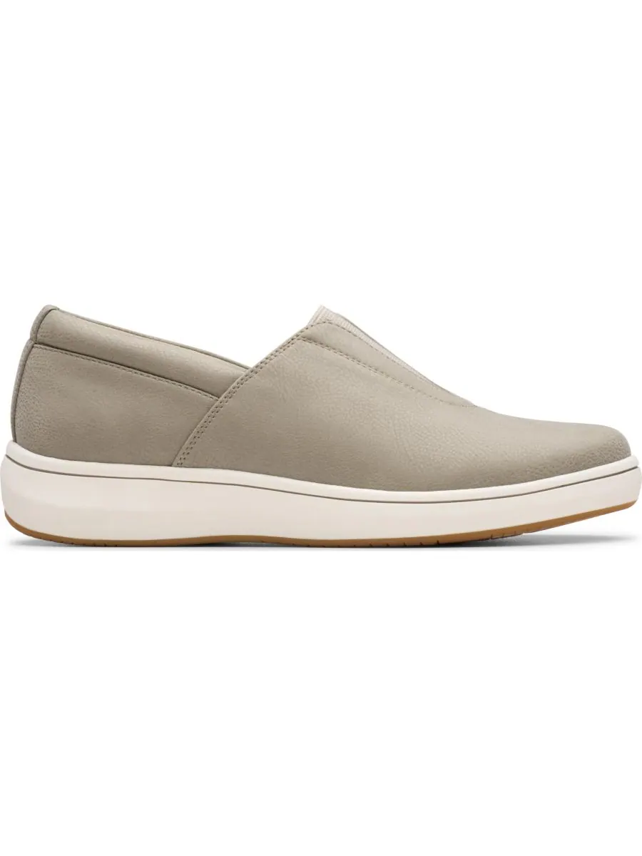 Туфли женские Clarks Cloudsteppers Breeze Sky Ria, текстиль, круглый носок — изображение 2 из 5, бледный зеленый