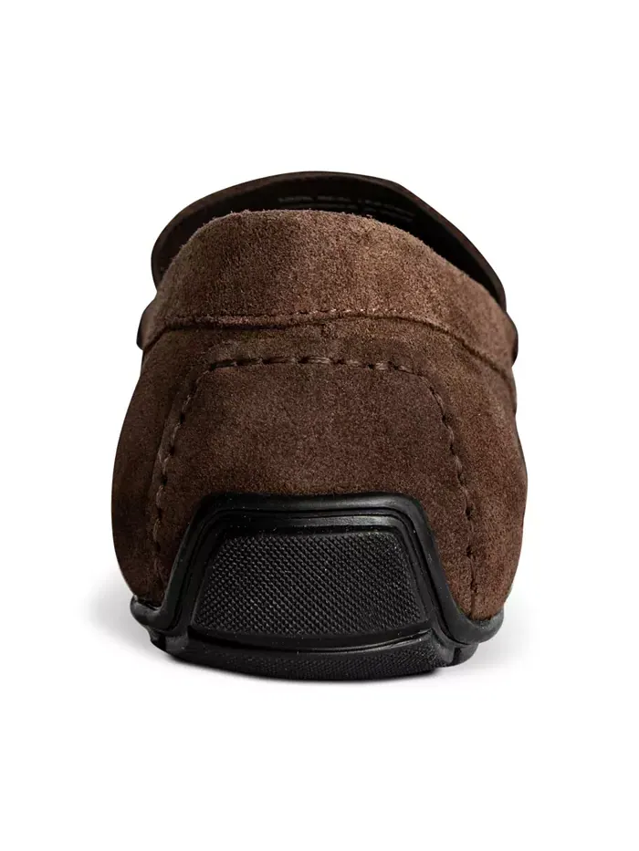 Мужские лоферы Cleveland Driver Slip-On из кожи Anthony Veer — изображение 3 из 5, коричневый