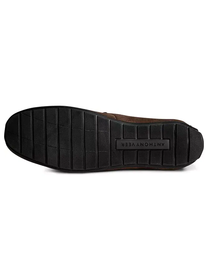 Мужские лоферы Cleveland Driver Slip-On из кожи Anthony Veer — изображение 5 из 5, коричневый