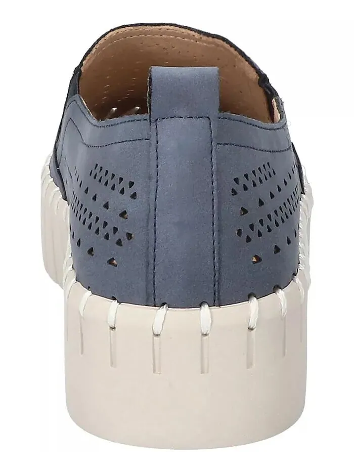 Женские кроссовки Peppy Slip-On Platform Easy Street — изображение 3 из 7, темно-синий