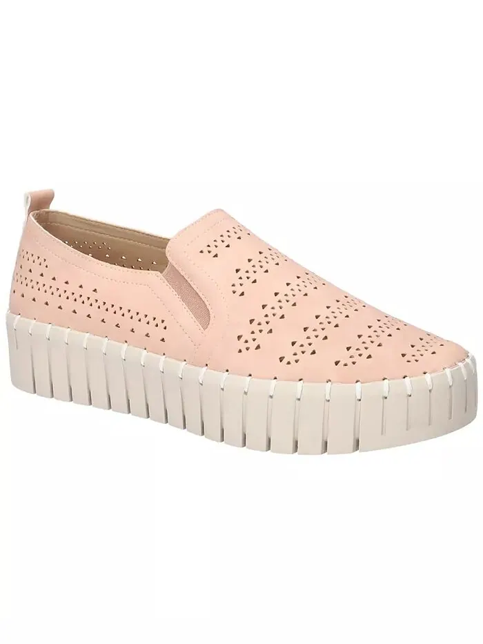 Женские кроссовки Peppy Slip-On Platform Easy Street — изображение 1 из 7, пудровый розовый