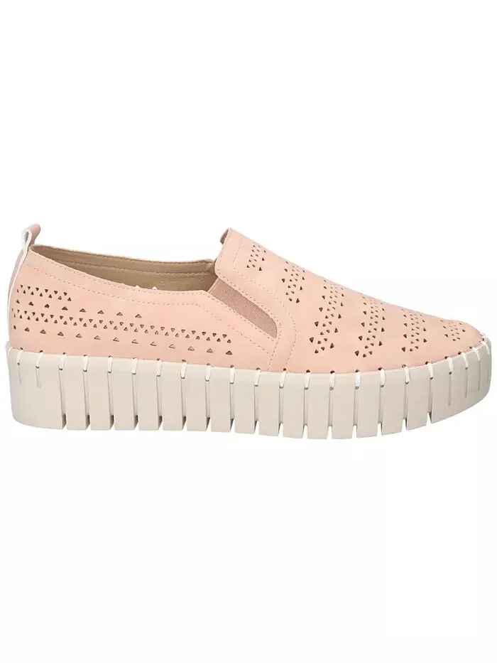 Женские кроссовки Peppy Slip-On Platform Easy Street — изображение 2 из 7, пудровый розовый