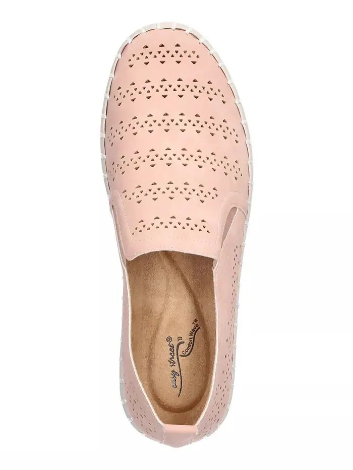 Женские кроссовки Peppy Slip-On Platform Easy Street — изображение 4 из 7, пудровый розовый