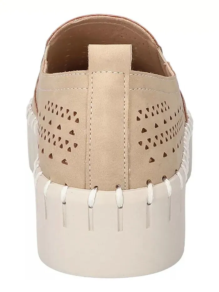 Женские кроссовки Peppy Slip-On Platform Easy Street — изображение 3 из 7, прозрачный