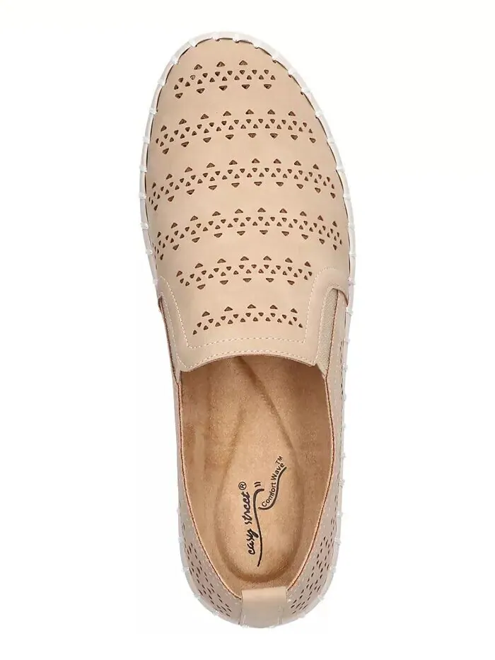 Женские кроссовки Peppy Slip-On Platform Easy Street — изображение 4 из 7, прозрачный