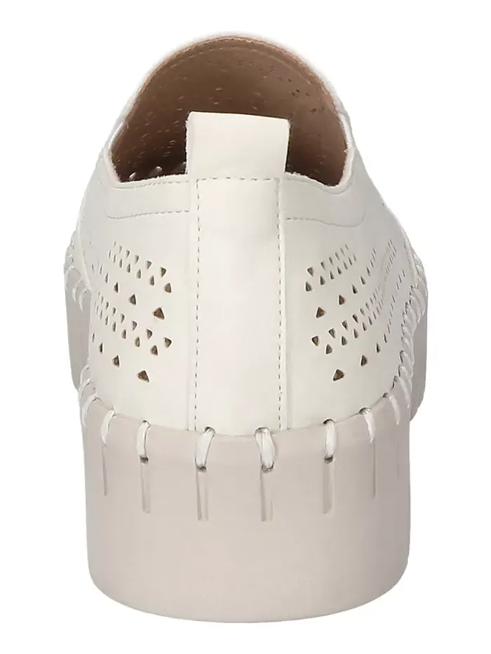 Женские кеды Peppy Slip-On на платформе Easy Street — изображение 3 из 7, белый