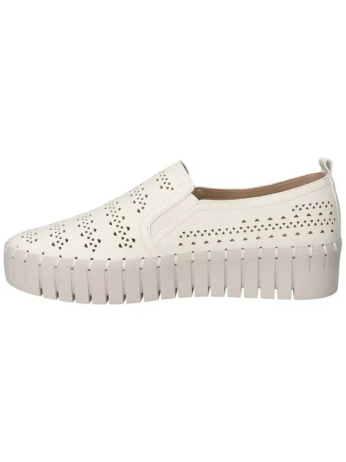 Женские кеды Peppy Slip-On на платформе Easy Street — изображение 6 из 7, белый