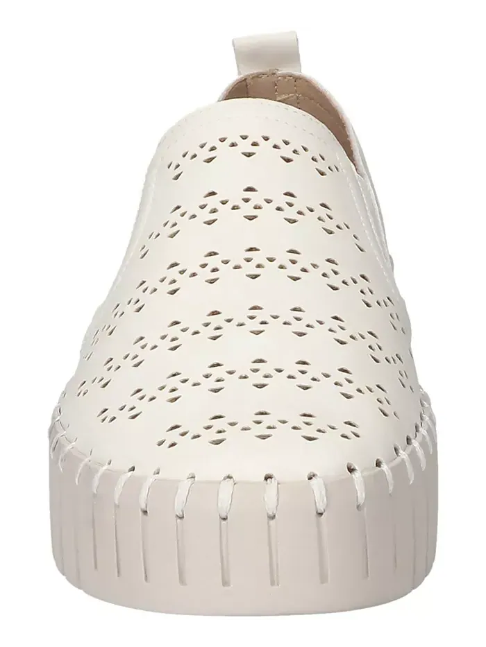Женские кеды Peppy Slip-On на платформе Easy Street — изображение 7 из 7, белый