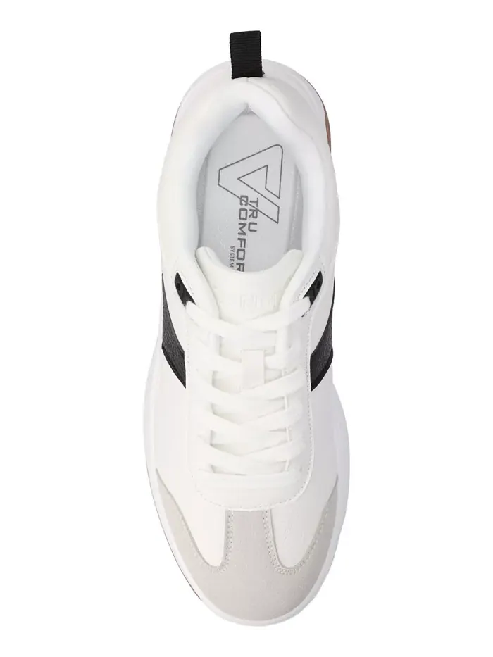 Raiden Comfort Low Top Flexible Sneaker – кроссовки низкие гибкие Vance Co. — изображение 4 из 5, белый