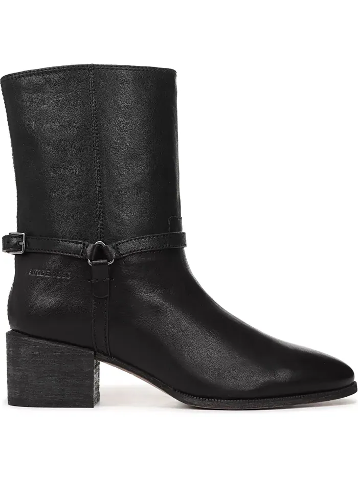 Женские короткие сапоги Kian с круглым носком Franco Sarto — изображение 2 из 5, черный