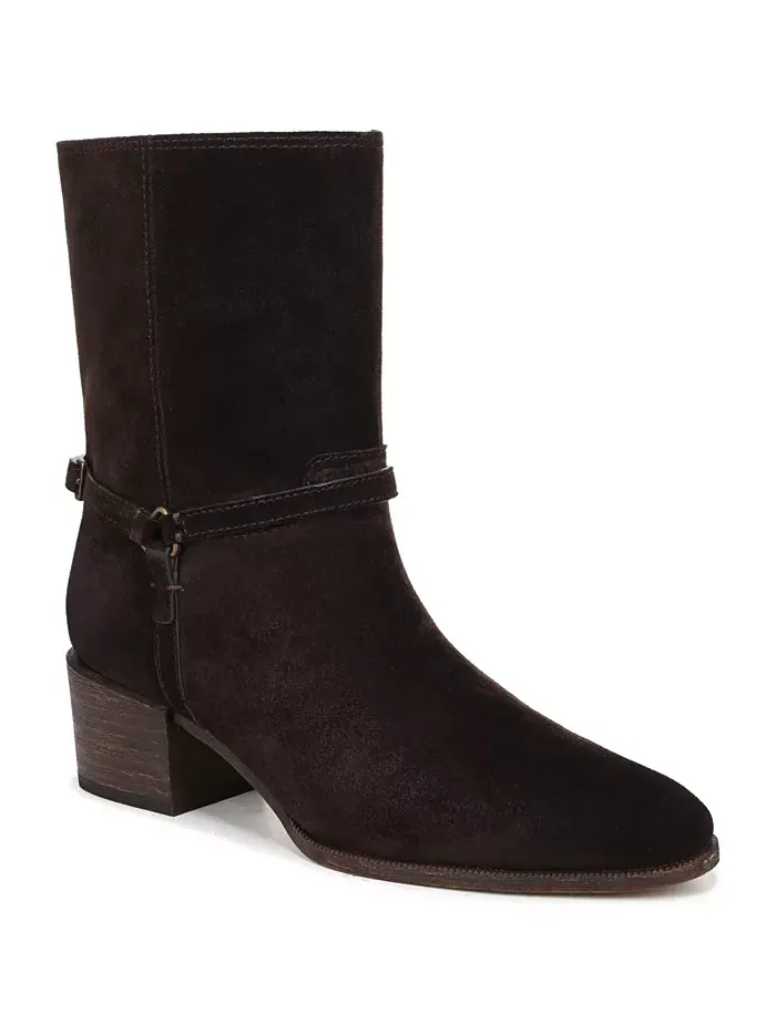 Женские короткие сапоги Kian с круглым носком Franco Sarto — изображение 1 из 5, коричневый