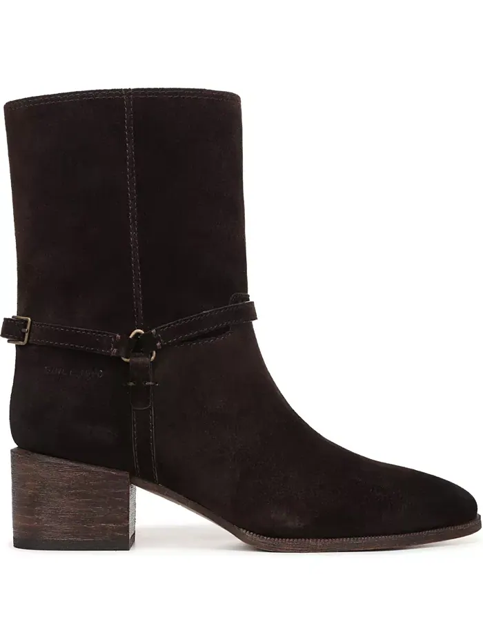 Женские короткие сапоги Kian с круглым носком Franco Sarto — изображение 2 из 5, коричневый