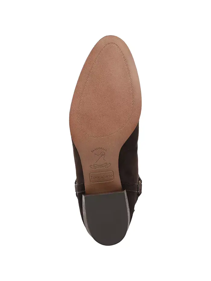 Женские короткие сапоги Kian с круглым носком Franco Sarto — изображение 5 из 5, коричневый