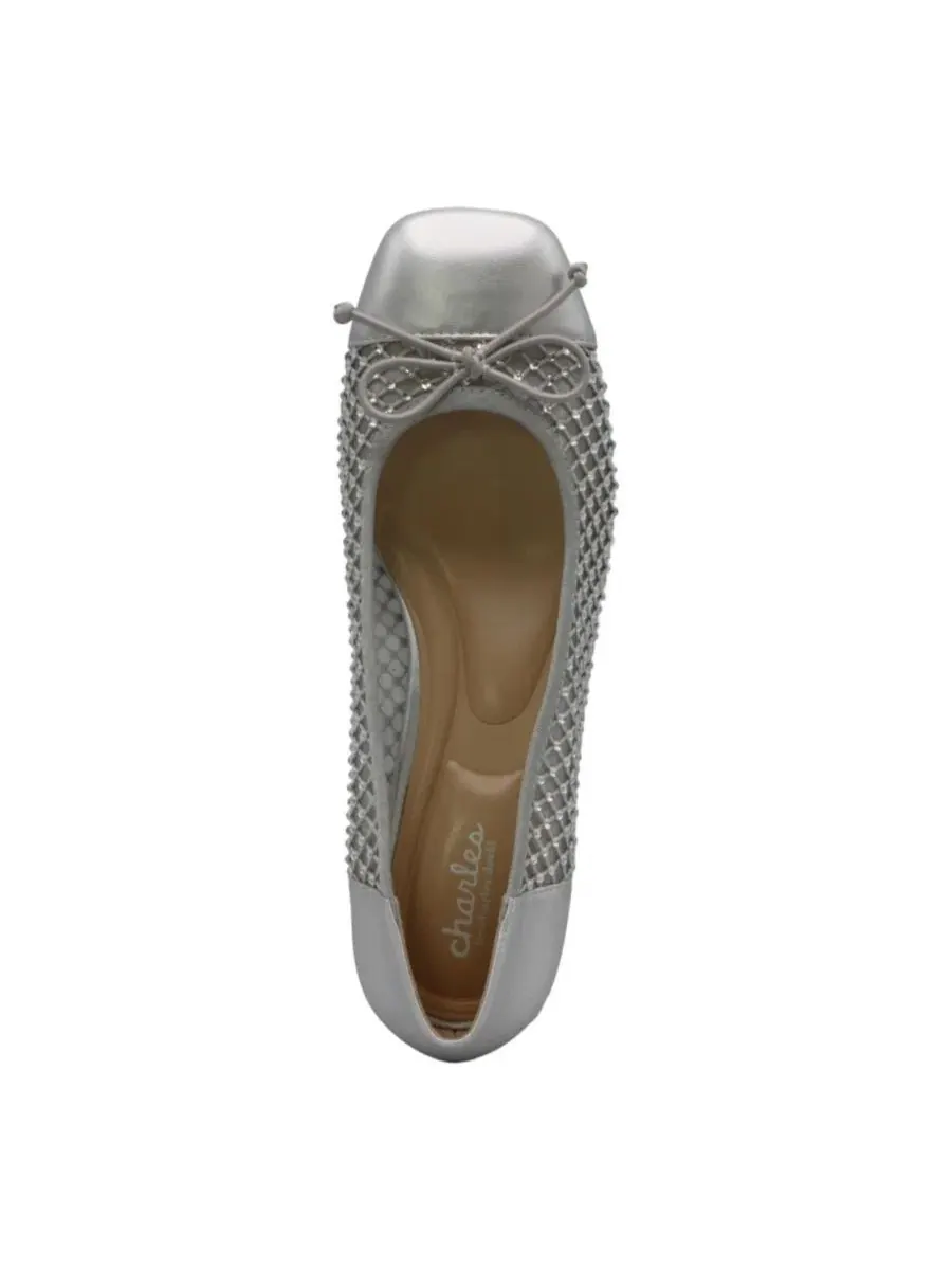 Женские туфли Zenith Low Heel, бренд Charles by Charles David — изображение 3 из 3, серебряный