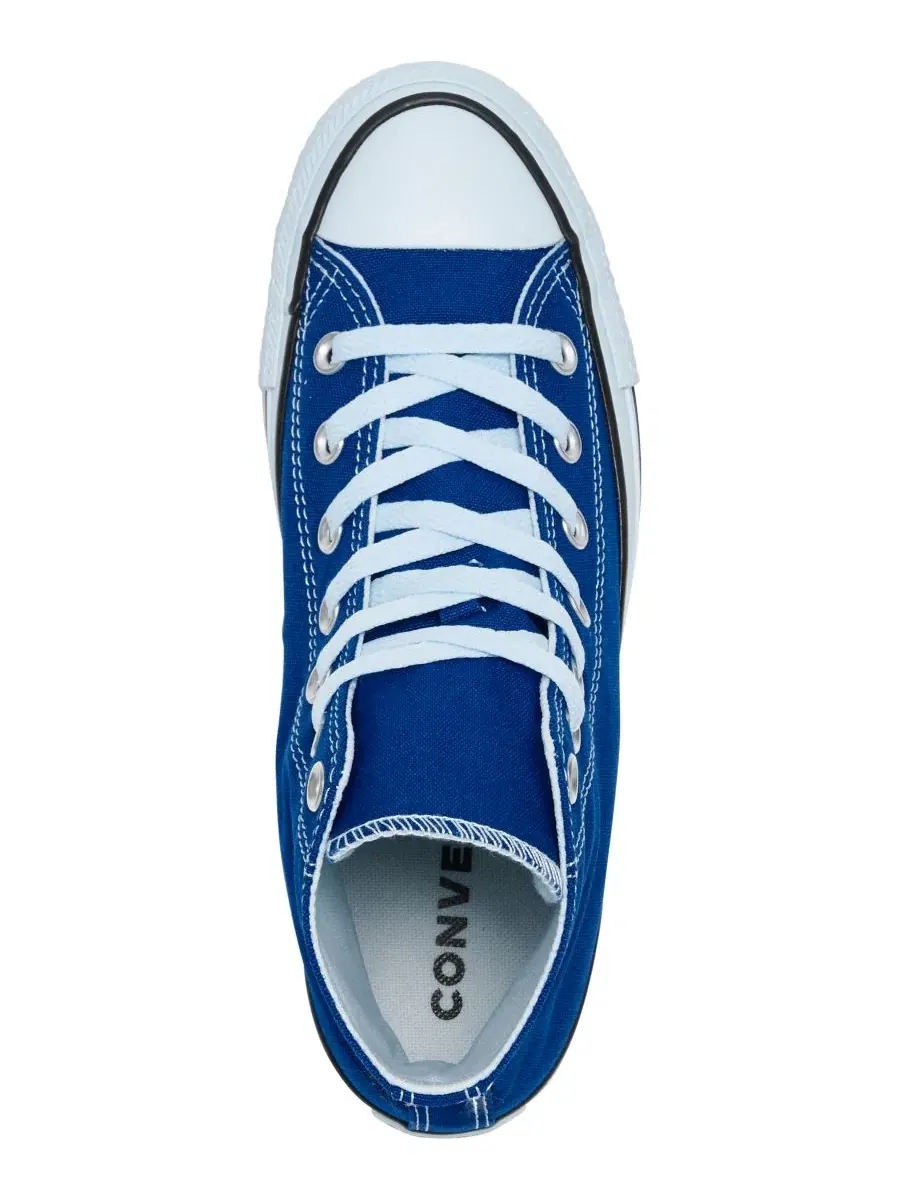 Кроссовки высокие с принтом Chuck Taylor All Star Color Plus Converse — изображение 5 из 6, синий