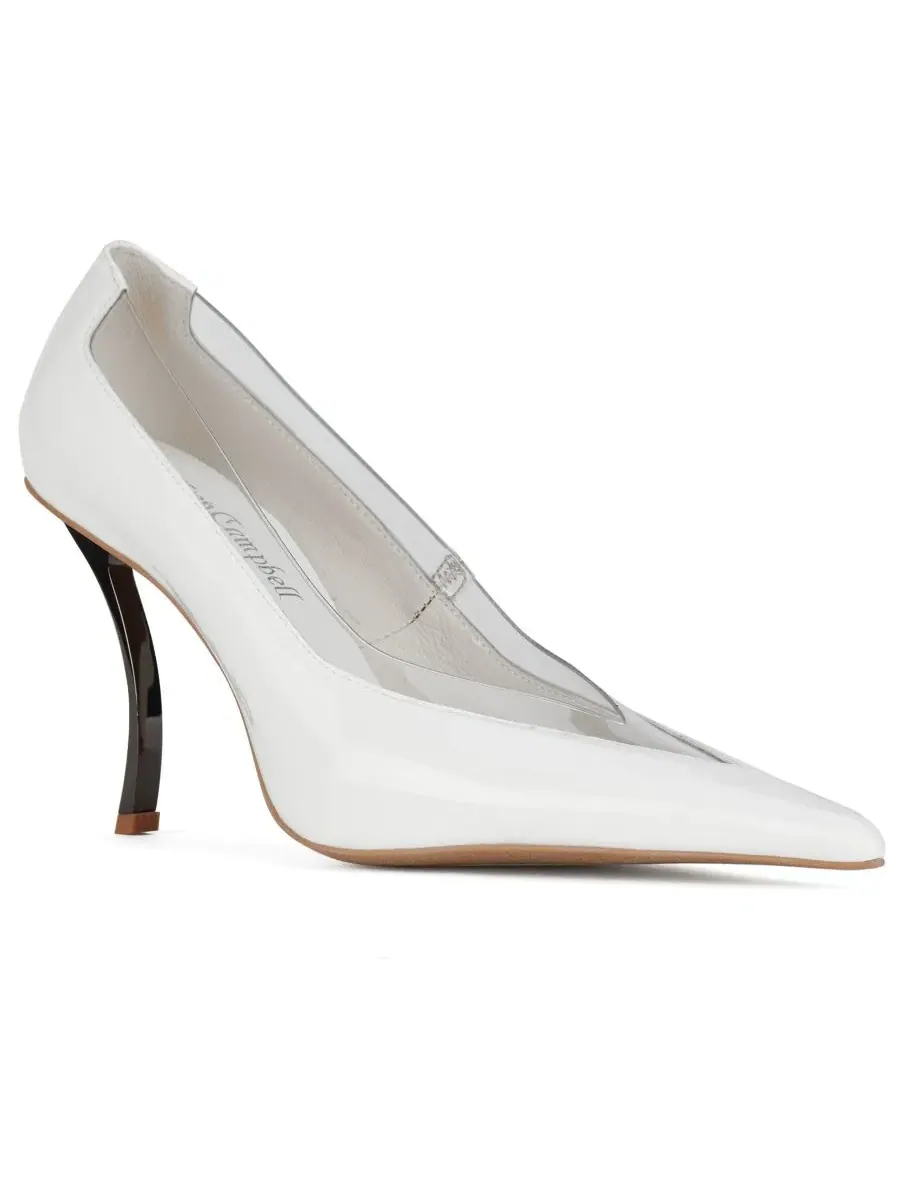 Туфли Miss-Vixen с острым носком Jeffrey Campbell — изображение 1 из 5, белый