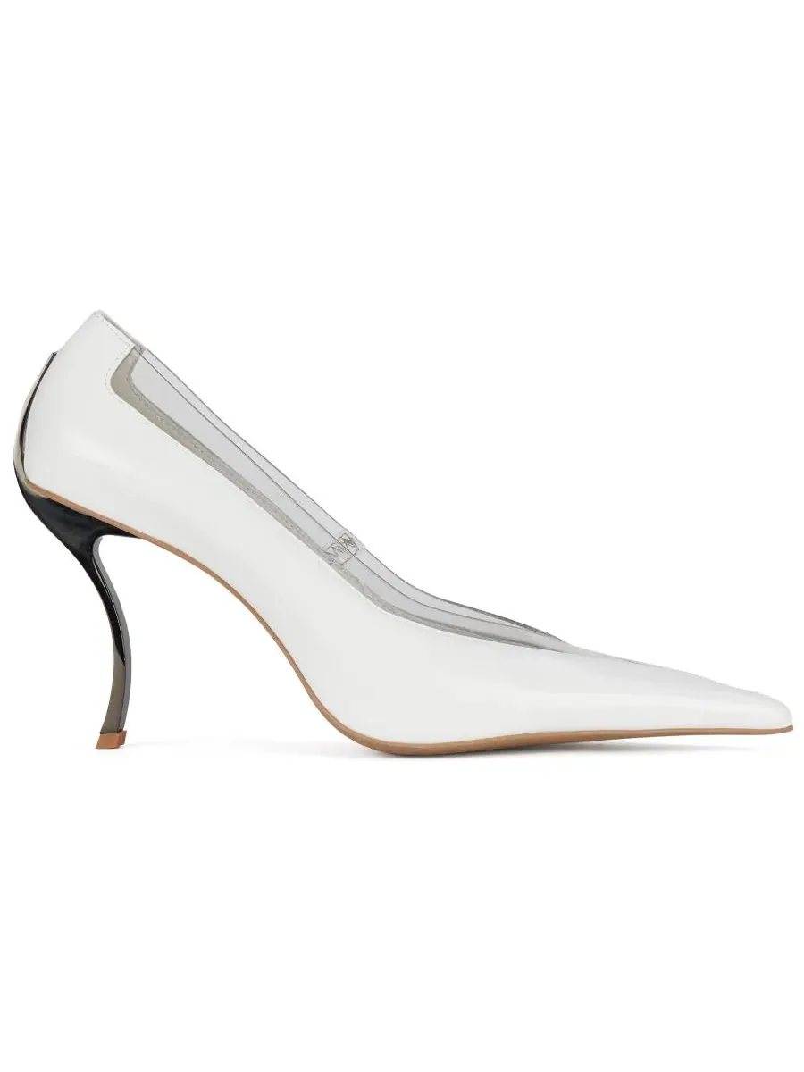 Туфли Miss-Vixen с острым носком Jeffrey Campbell — изображение 2 из 5, белый