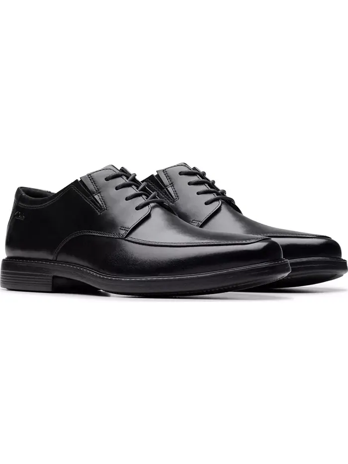 Туфли мужские Clarks Cosgrove, оксфорды с квадратным носком — изображение 5 из 7, черный