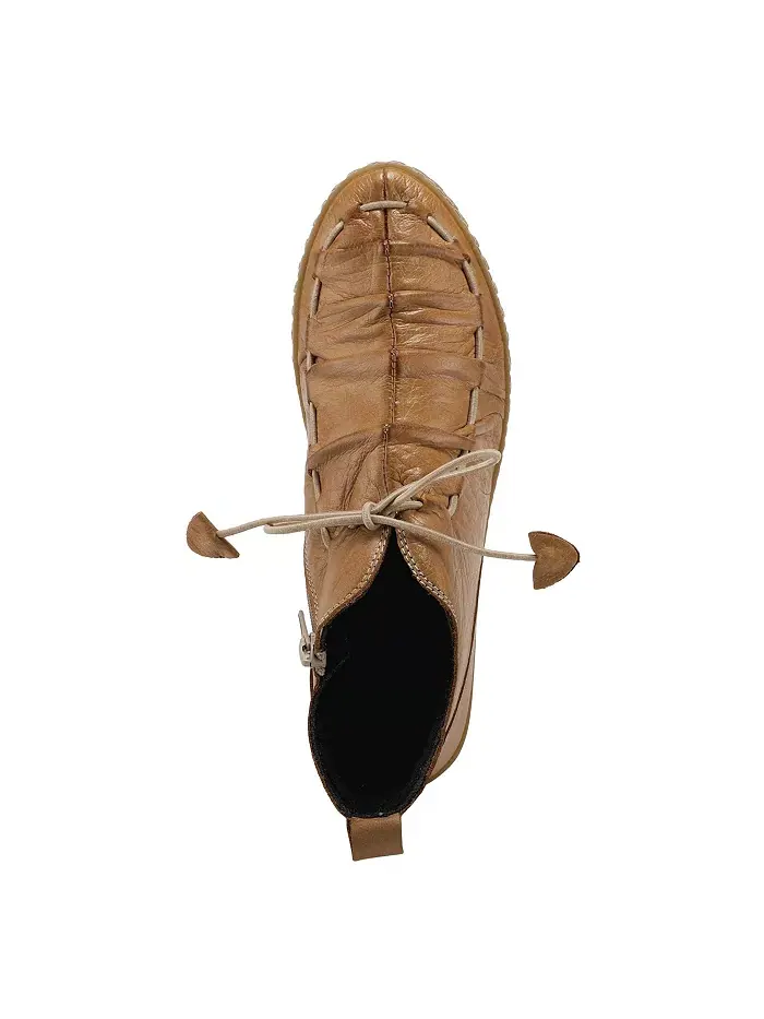 Туфли Nespea Premium Leather на танкетке с эластичной завязкой и съемной стелькой Spring Step — изображение 3 из 6