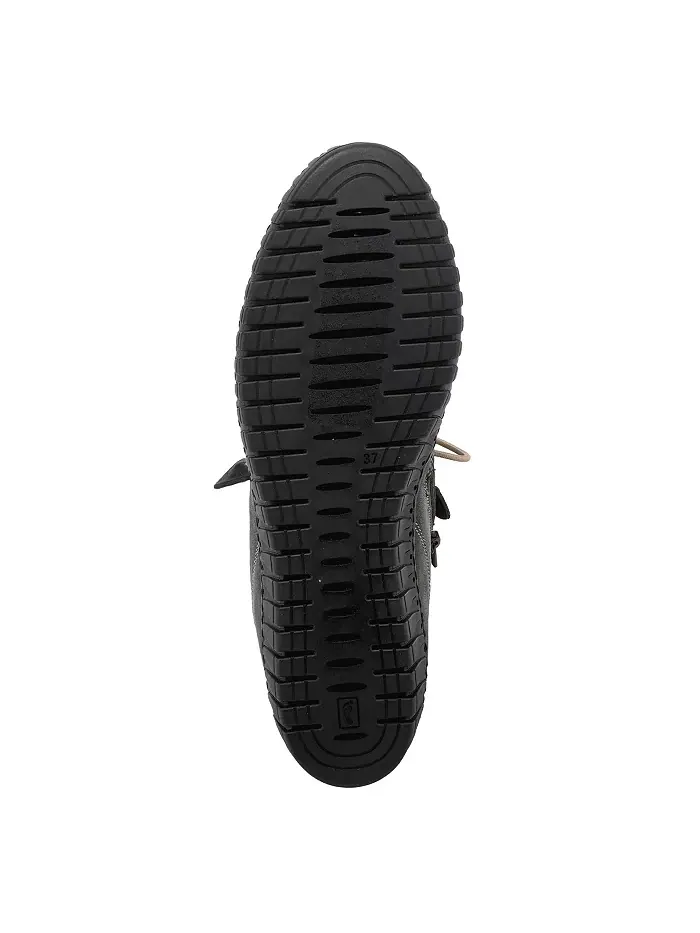 Туфли Nespea Premium Leather на танкетке с эластичной завязкой и съемной стелькой Spring Step — изображение 6 из 6, черный