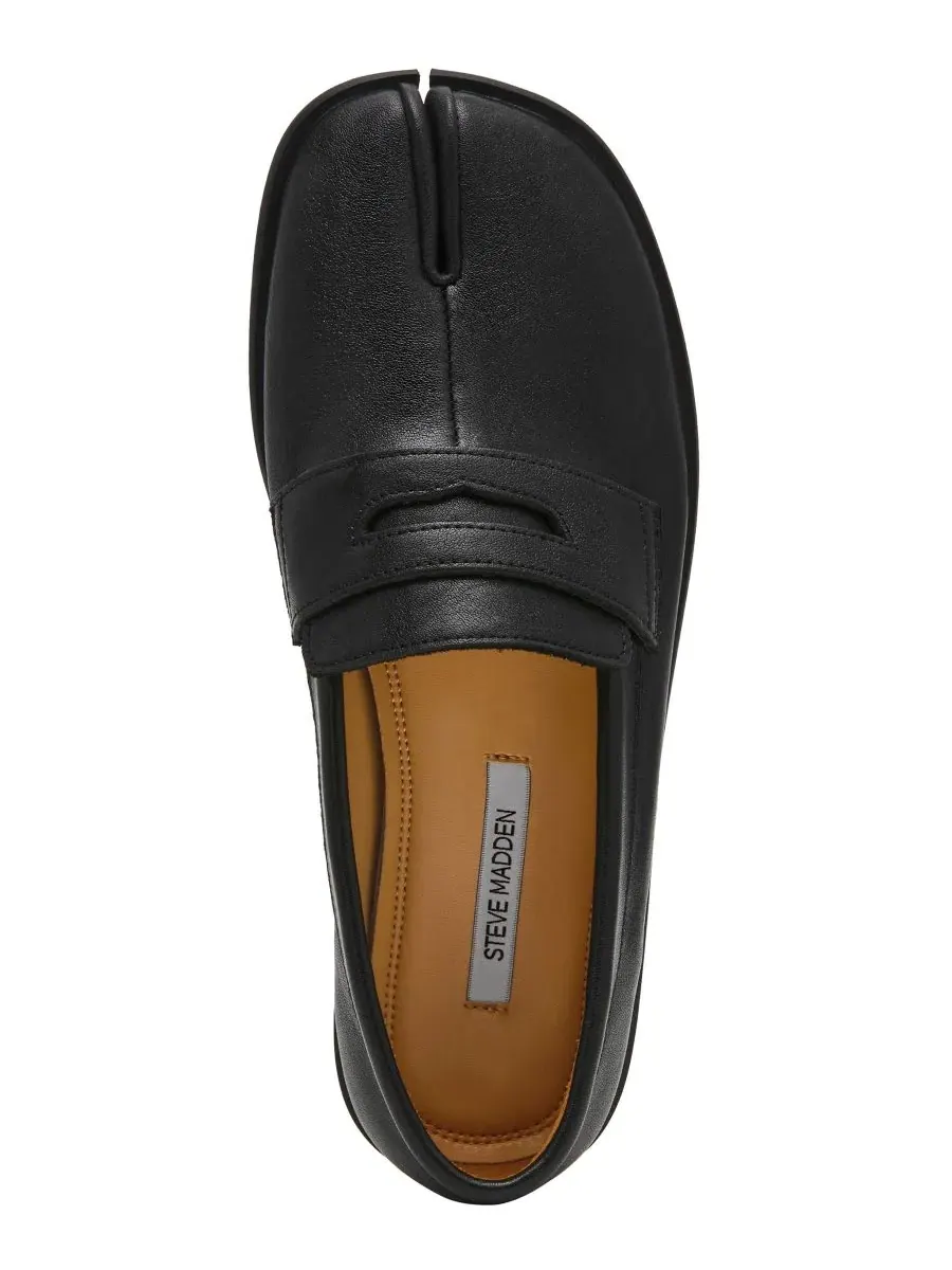Лоферы с раздвоенным мысом Thesis Tabi Steve Madden — изображение 4 из 7, черный