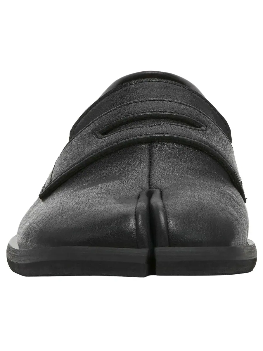 Лоферы с раздвоенным мысом Thesis Tabi Steve Madden — изображение 6 из 7, черный