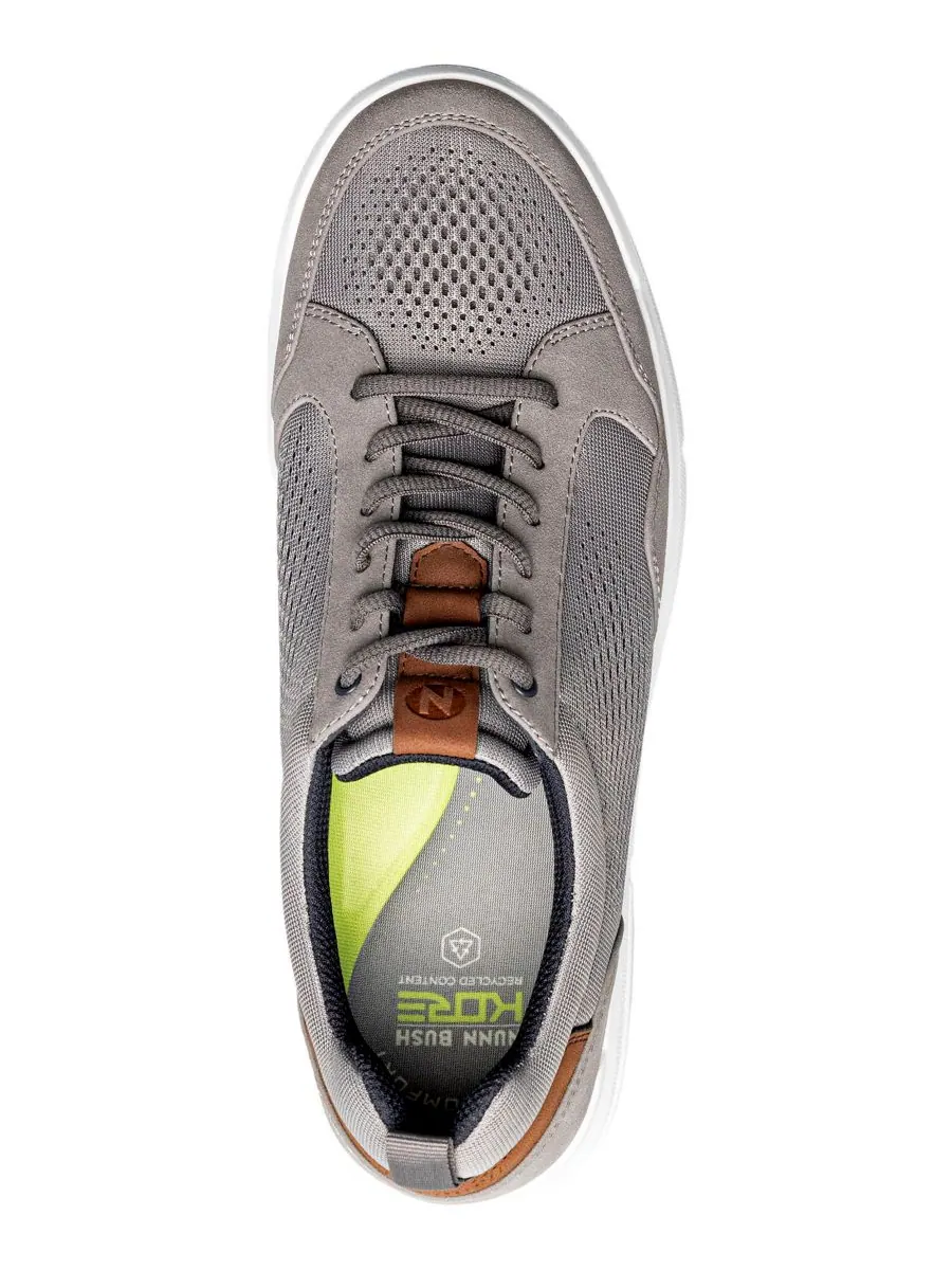 Мужские кроссовки Kore City Rally Mesh Moc-Toe Nunn Bush — изображение 4 из 8, серый мульти