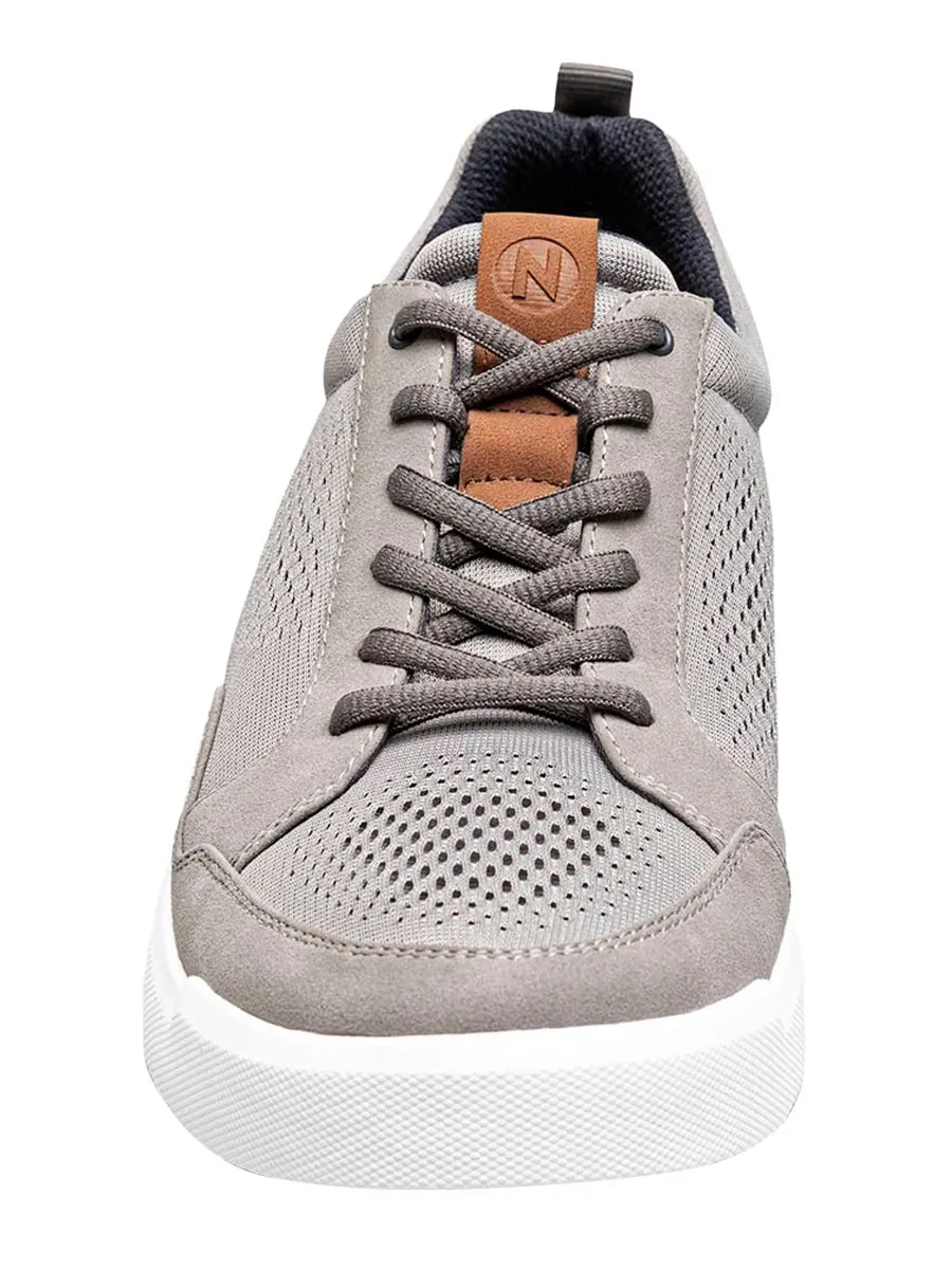 Мужские кроссовки Kore City Rally Mesh Moc-Toe Nunn Bush — изображение 6 из 8, серый мульти