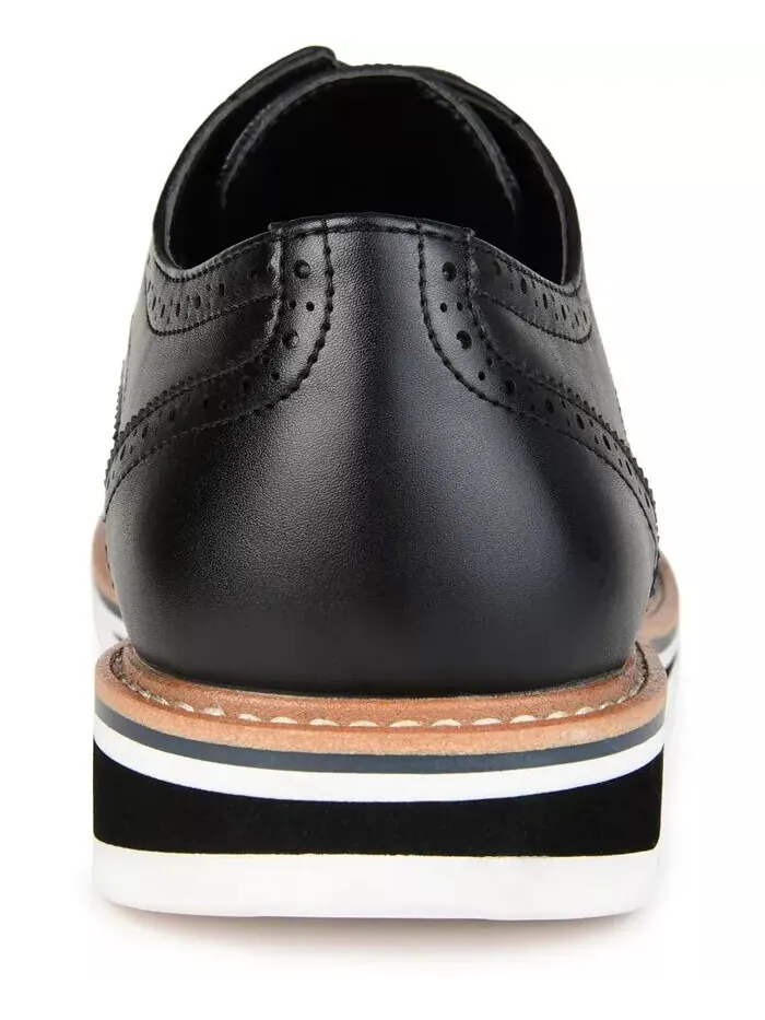 Мужские туфли Warrick Wingtip Derby Vance Co. — изображение 3 из 7, черный