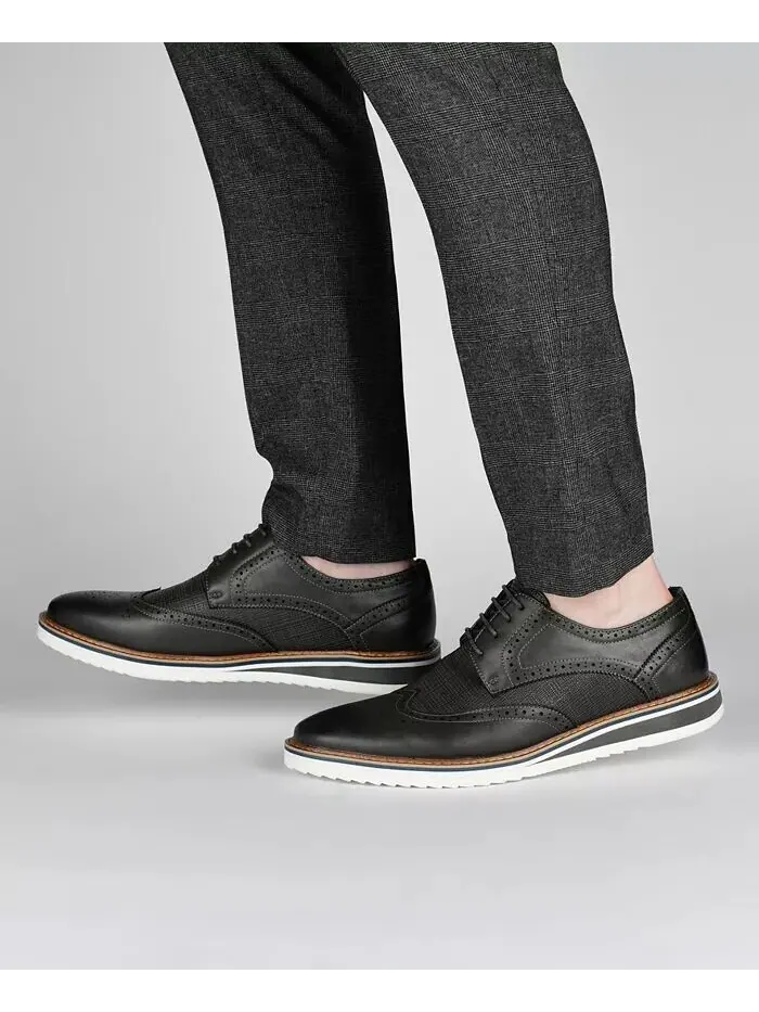 Мужские туфли Warrick Wingtip Derby Vance Co. — изображение 6 из 7, коричневый