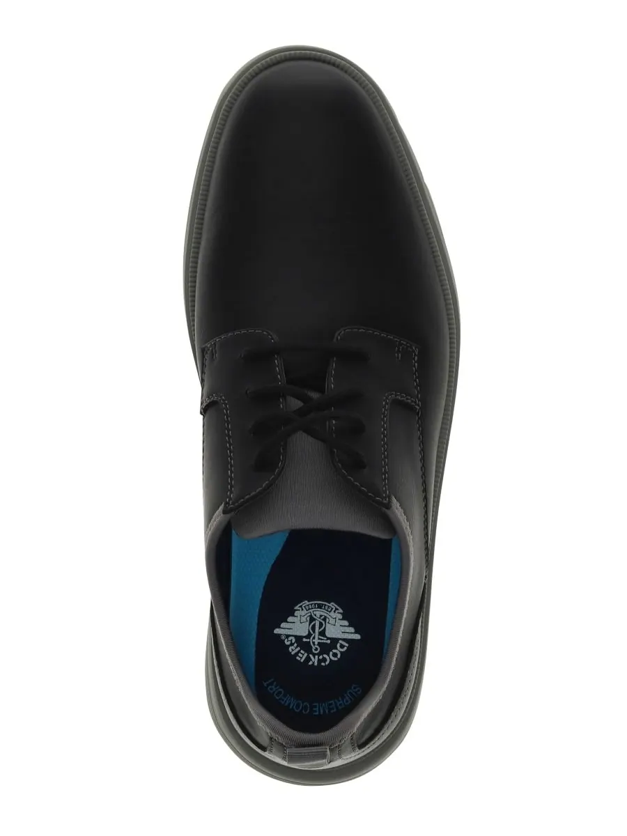 Мужские повседневные туфли-оксфорды Herron Dress Casual Dockers — изображение 4 из 6, черный