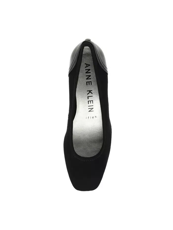 Женские туфли-лодочки Wisher Sport на танкетке Anne Klein — изображение 4 из 8, черный