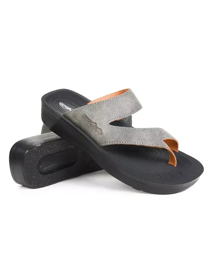 Женские сандалии Odal Split Toe с поддержкой свода стопы Aerothotic — изображение 2 из 6, серый
