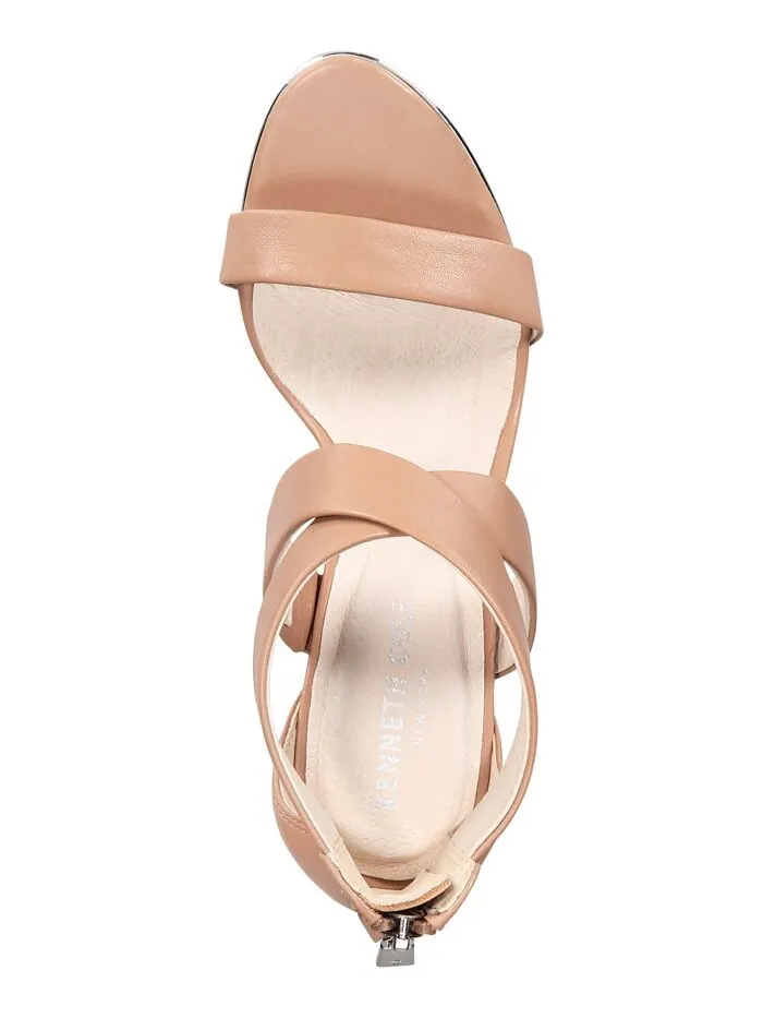 Женские сандалии Brooke Cross Dress Kenneth Cole New York — изображение 4 из 5, бежевый