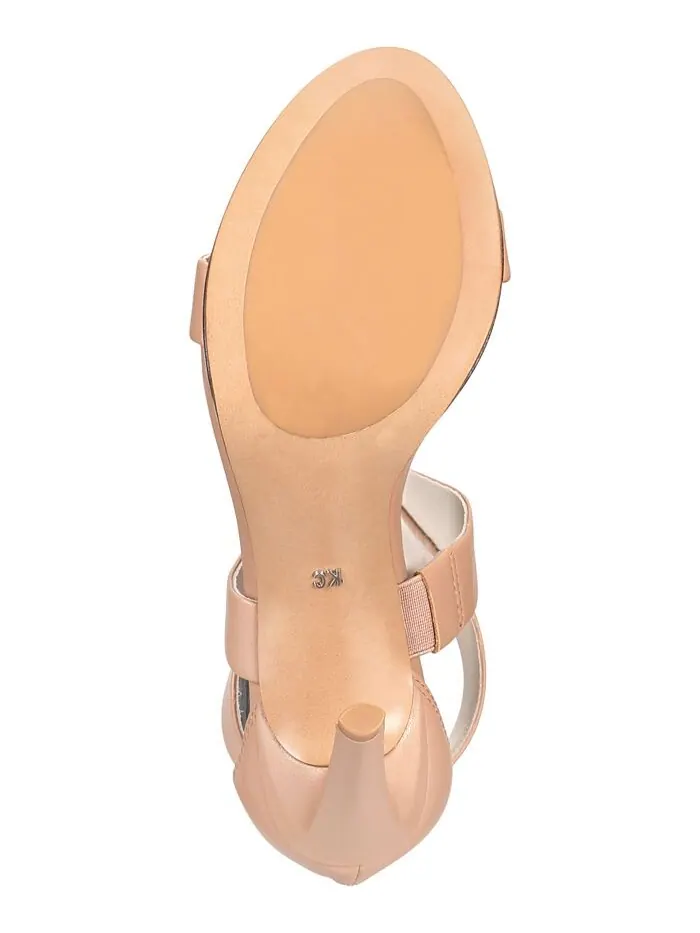 Женские сандалии Brooke Cross Dress Kenneth Cole New York — изображение 5 из 5, бежевый