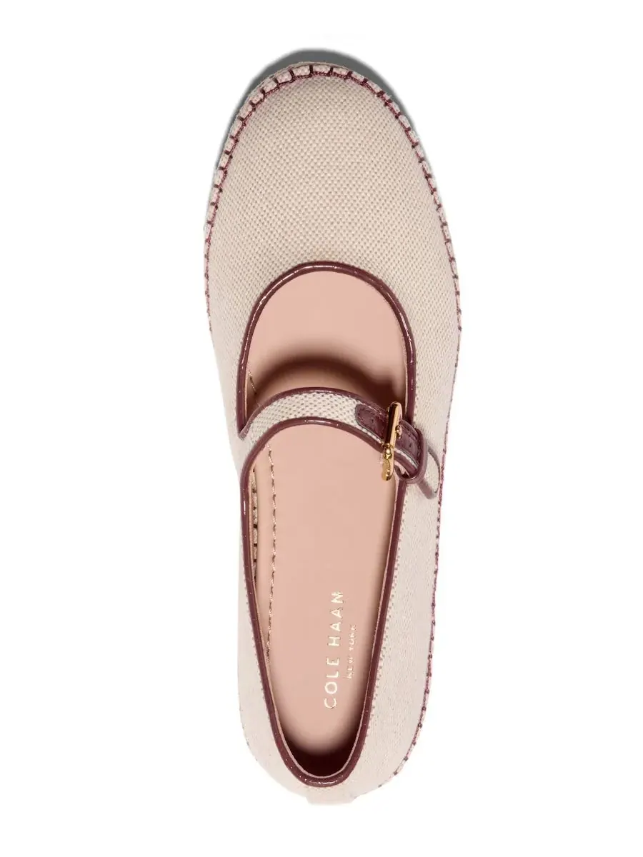 Женские балетки Cloudfeel Asbury Mary Jane Cole Haan — изображение 4 из 7, бежевый