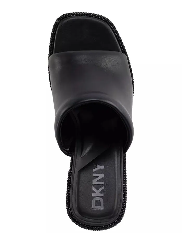 Женские сандалии для чтения Slide DKNY — изображение 4 из 5, черный
