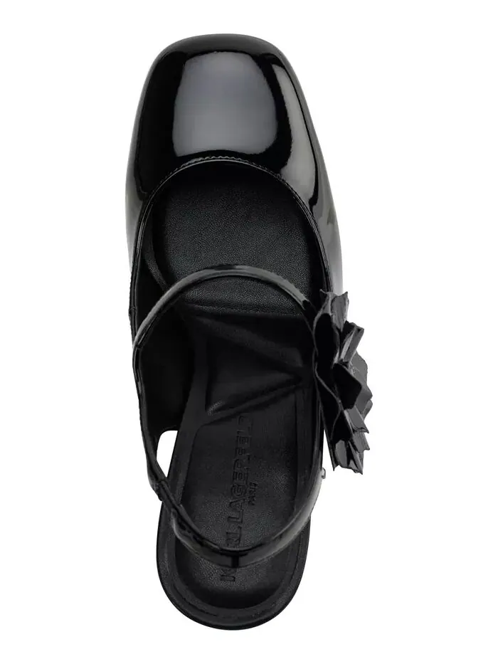 Женские туфли-лодочки Pierra Slingback KARL LAGERFELD PARIS — изображение 4 из 5, черный