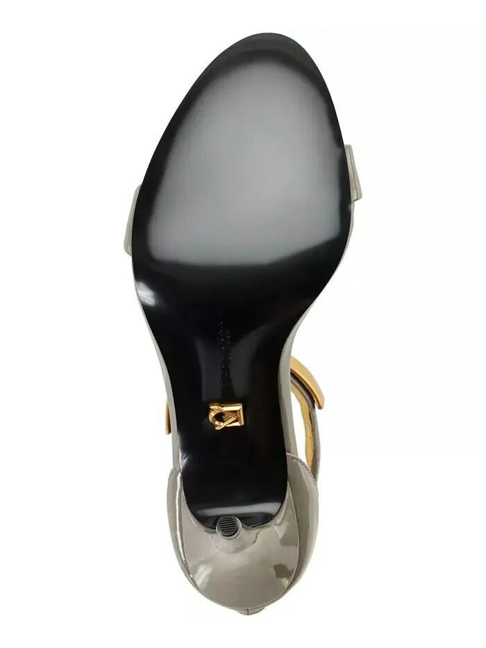 Женские сандалии Sabina с ремешком на щиколотке Donna Karan New York — изображение 5 из 5, голубой