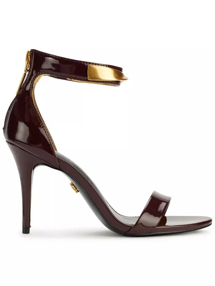 Женские сандалии Sabina с ремешком на щиколотке Donna Karan New York — изображение 2 из 5, красный