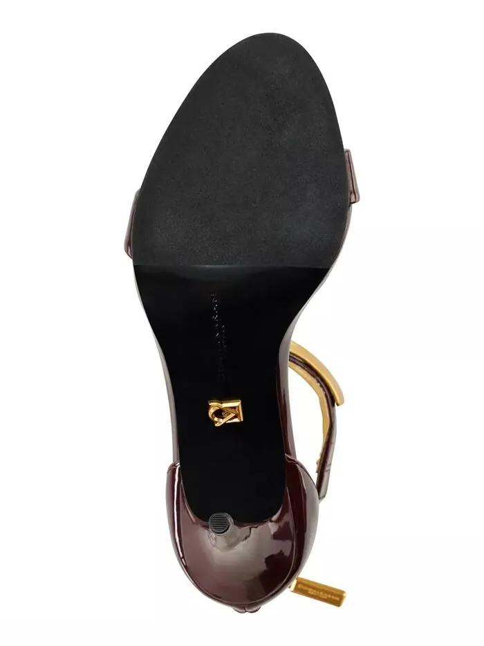 Женские сандалии Sabina с ремешком на щиколотке Donna Karan New York — изображение 5 из 5, красный